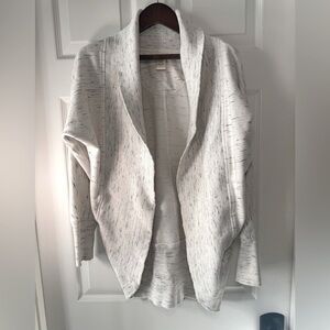 Sundance Sweater Cardigan Open Front Heather Cream Boho Causal Size Small Womens